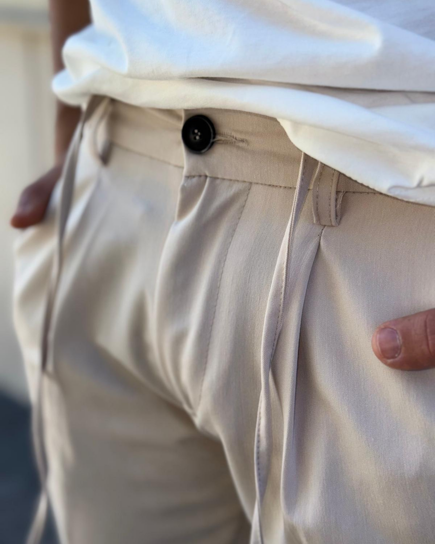 Sartoriale Noise Beige con lacci