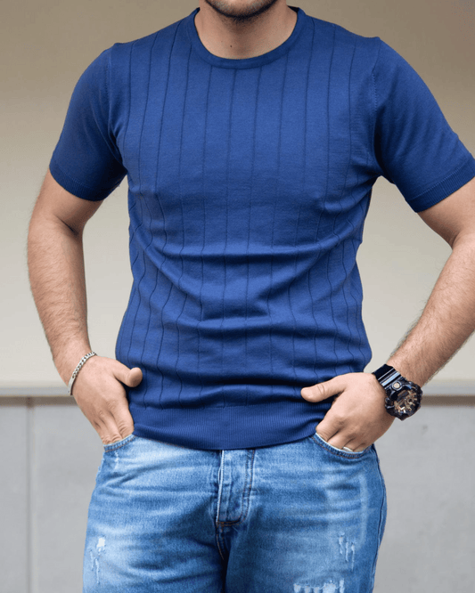 Paricollo crepe blu moon