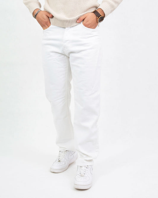 Jeans Baggy bianco