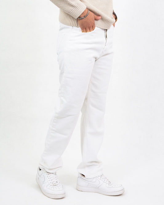 Jeans Baggy bianco