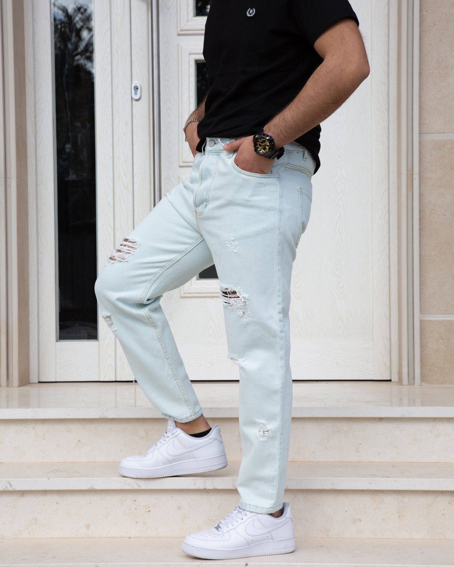 jeans slim fit chiaro