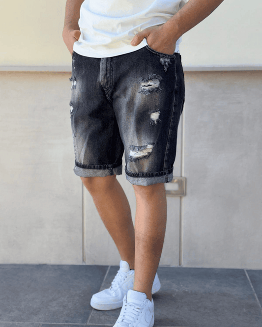 Bermuda Denim Lavaggio Scuro