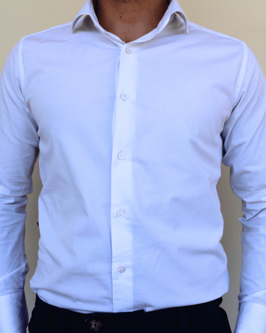 Camicia Slim Bianca