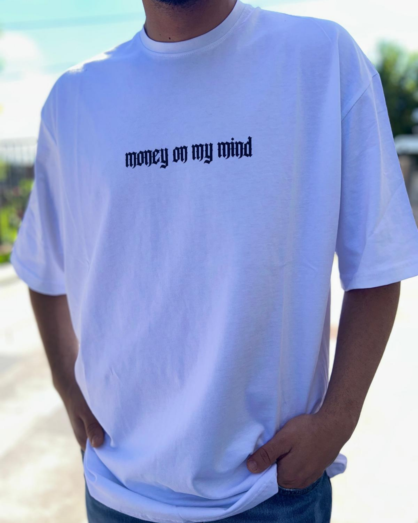 T-shirt oversize con stampa