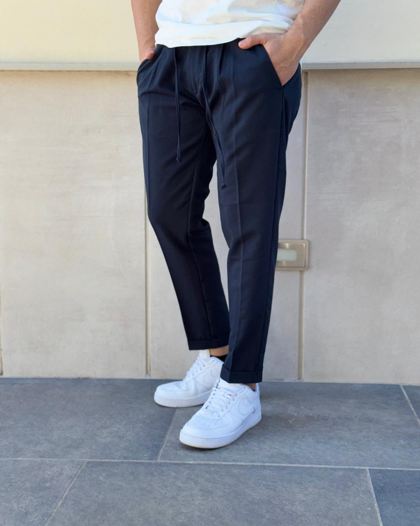 Sartoriale Noise Blu con lacci