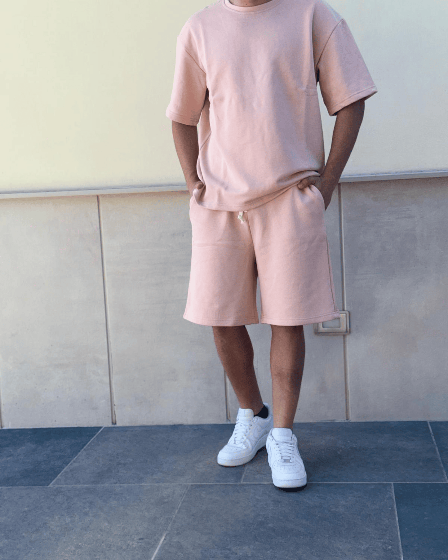 Completo felpa e bermuda