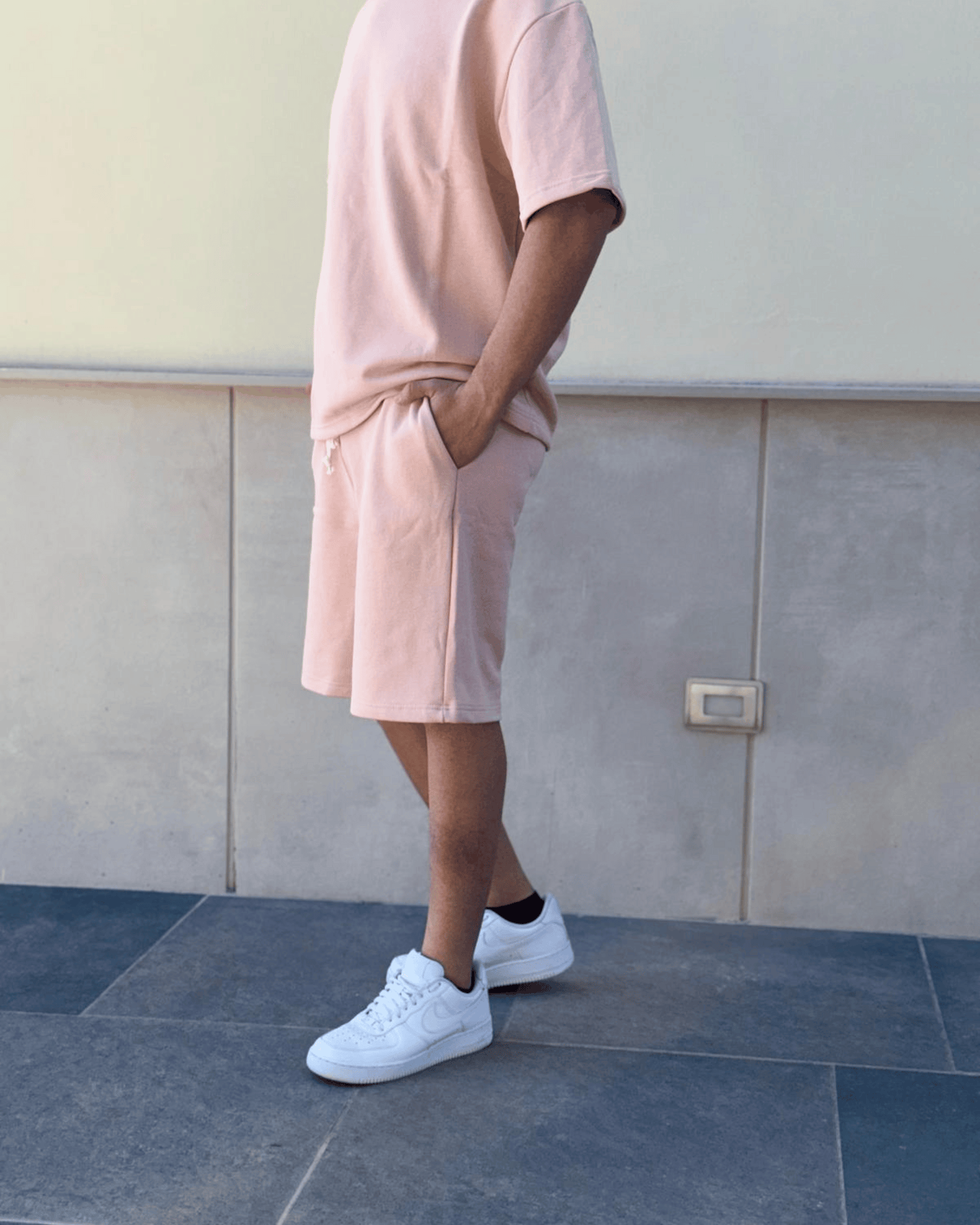 Completo felpa e bermuda