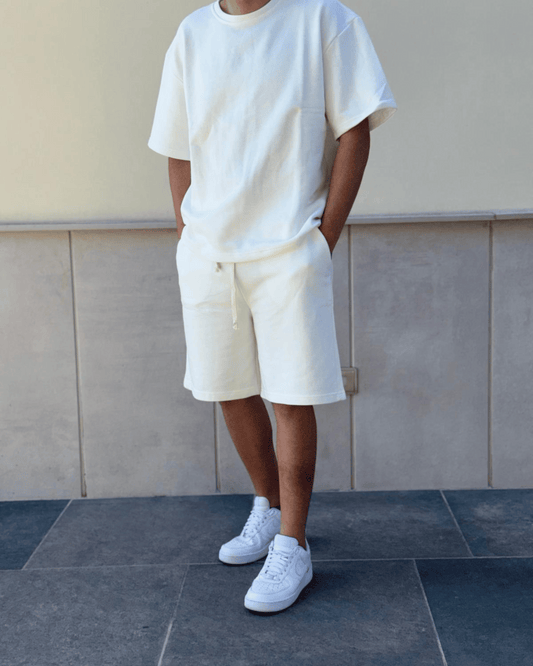 Completo felpa e bermuda