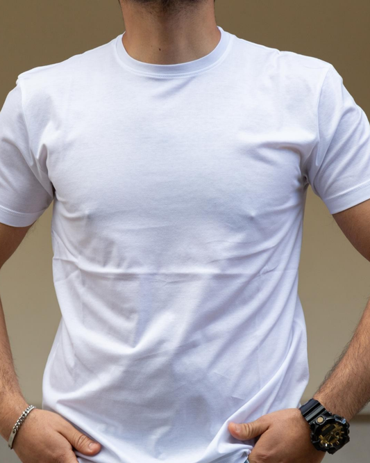 T-shirt Filo Scozia Bianca