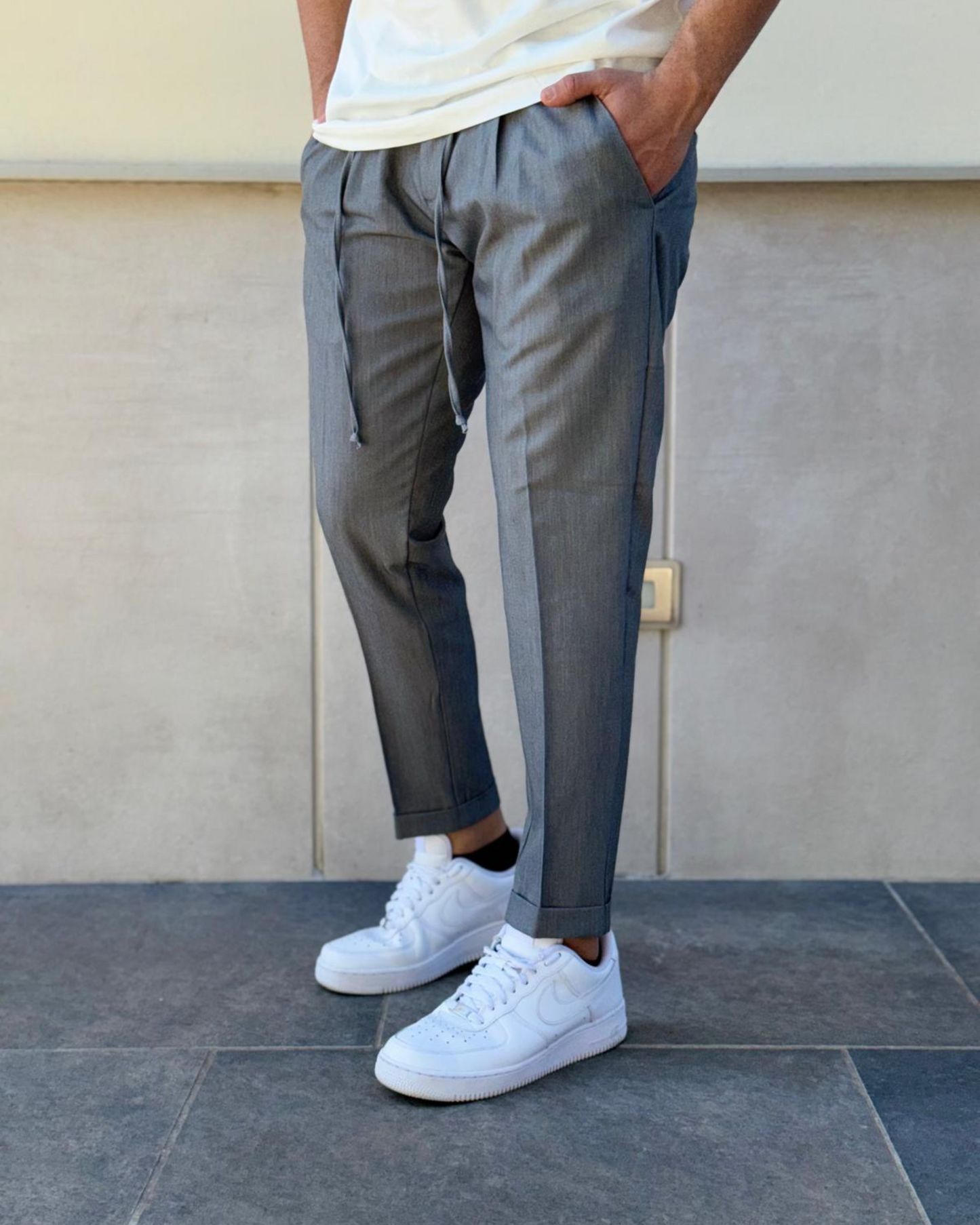 Sartoriale Noise Grigio con lacci