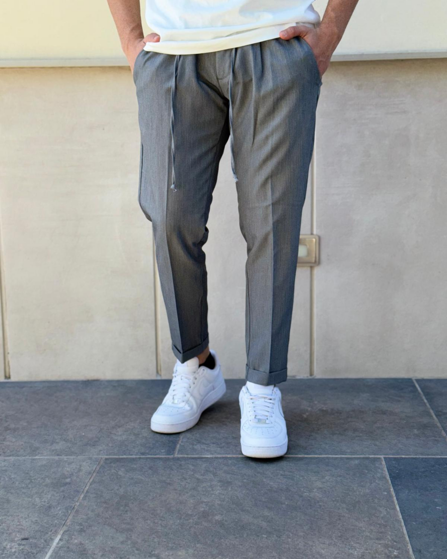 Sartoriale Noise Grigio con lacci