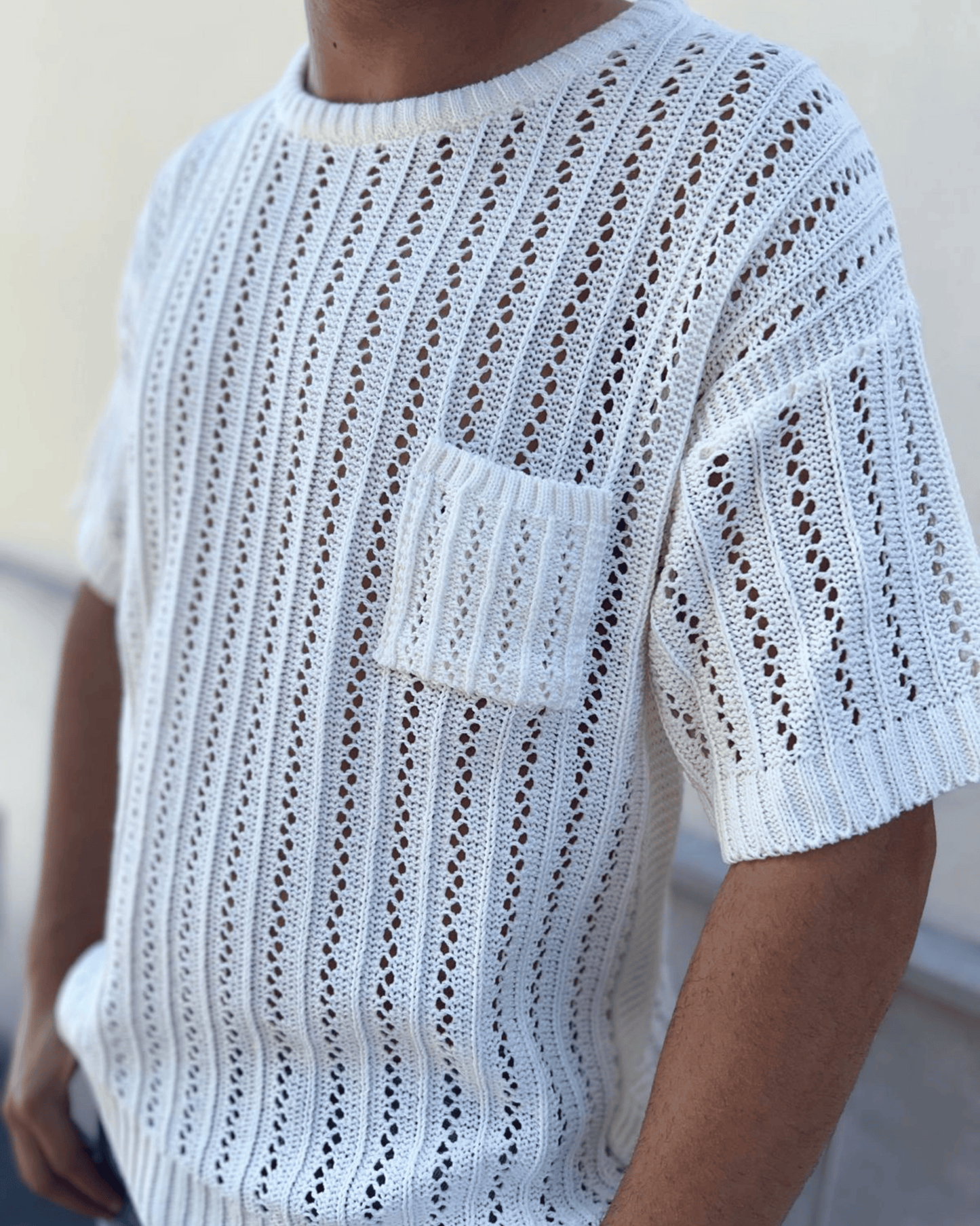 Polo Strutturata con contrasti