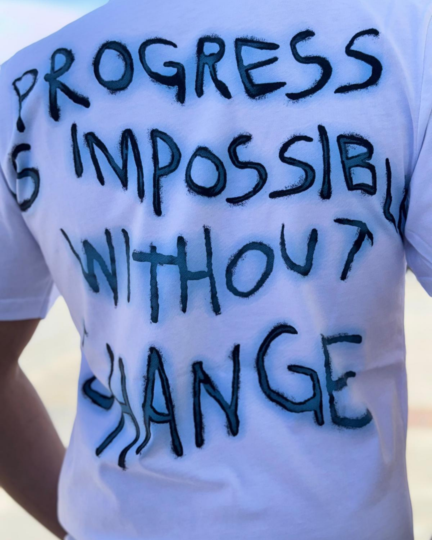 T-Shirt stampa fronte/retro