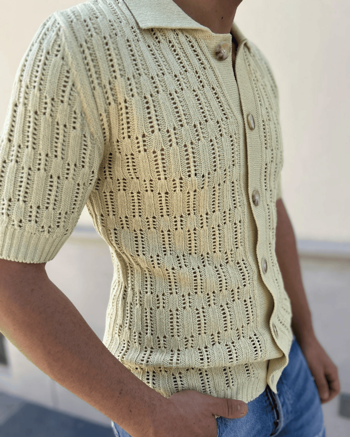 Polo tramata Sorbetto